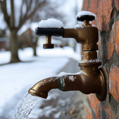 turn off water faucet for winterization