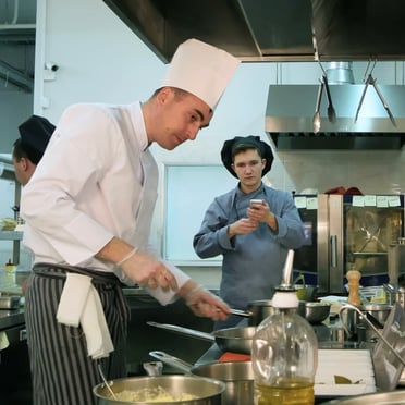 Commercial Plumbing in Restaurant Kitchen