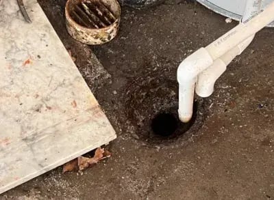 emergency sewer repair in basement