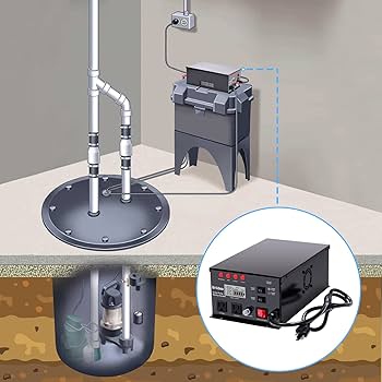 sunp pump battery backup