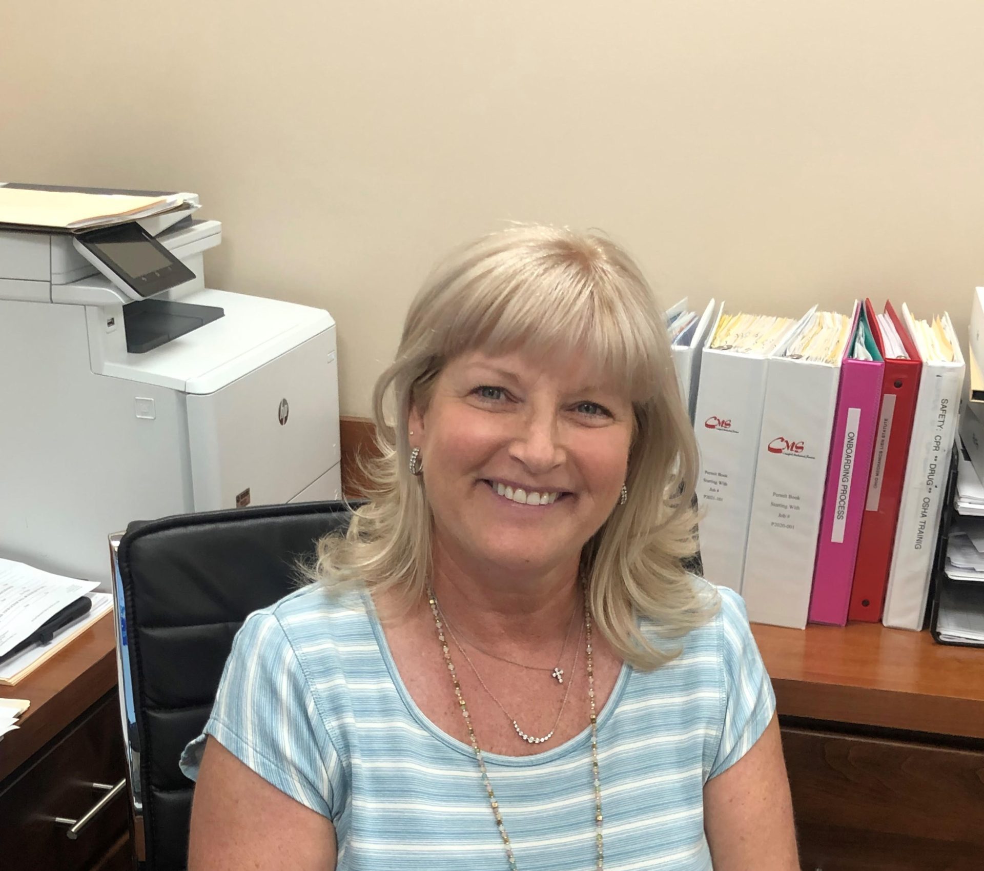Suzette Crawford, Office Manager